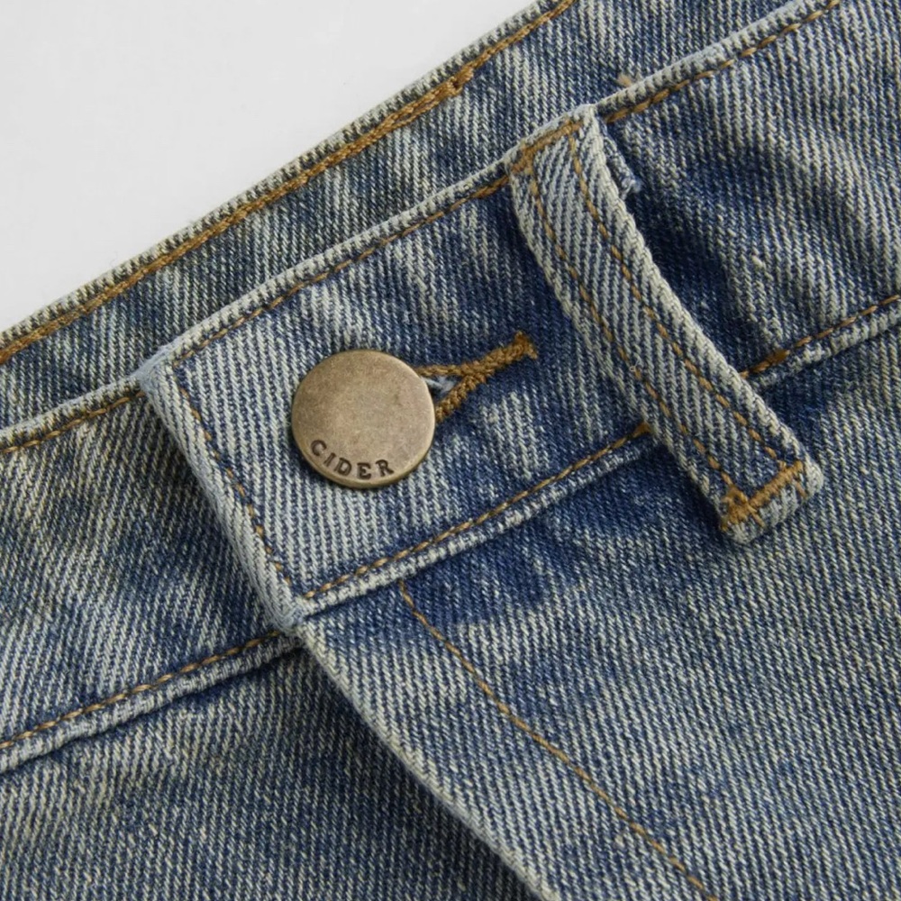 Cider Classic Blue Denim Skort - Picture 6 of 14